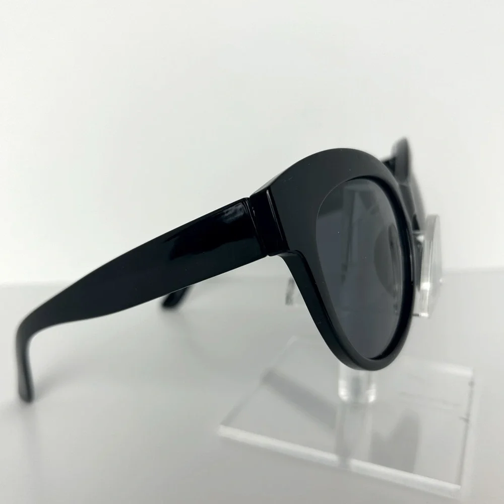 Sunglasses Women's Black Polarized Oversized Cat Eye Shades NEW